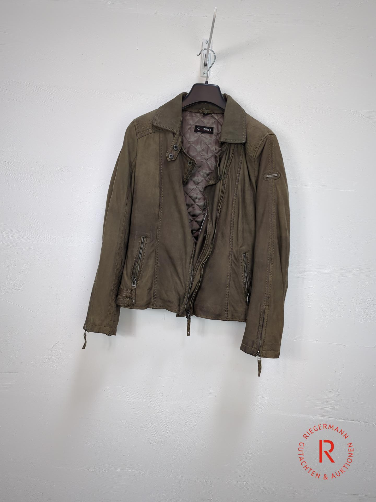 DAMEN LEDERJACKE GRÖSSE 38